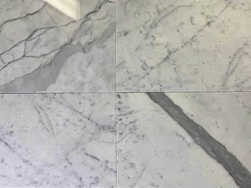 white tile with grey or gray veins