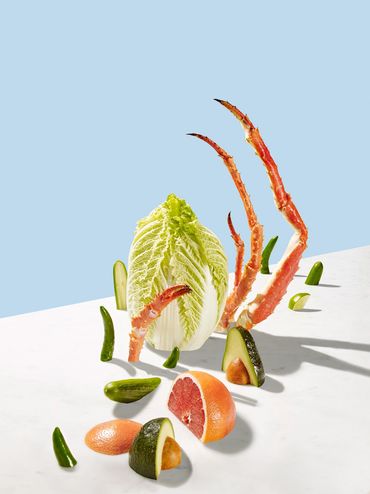 tropical foods and veggies