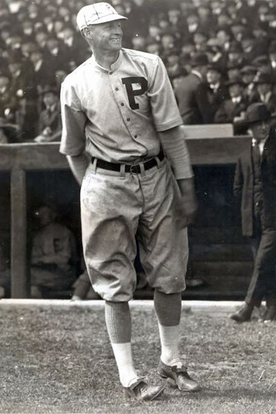 Cy Williams smiling on field in Phillies Uniform - circa 1920s