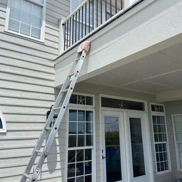 Clean French Window Panes