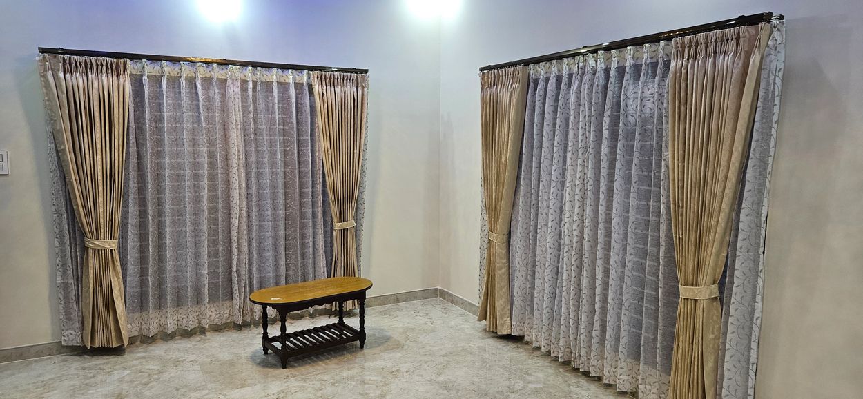 Premium double track antique Jumbo curtains