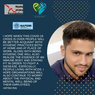  I am Nitish Rai I was diagnosed with Type 1 diabetes 20 years ago, when I was 4 years old. 