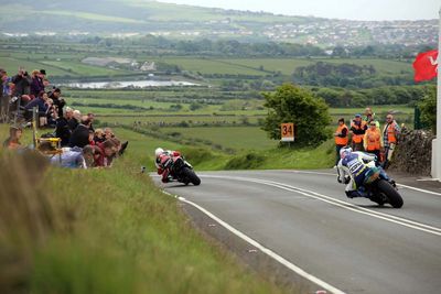 Isle of Man TT Riders at Kates Cottage