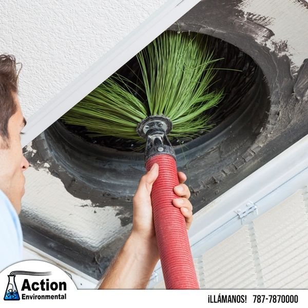 Limpieza de conductos de aire.