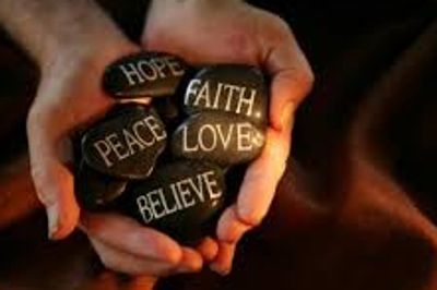 Hope. Peace. Love. Joy. I will lead the way to find them all