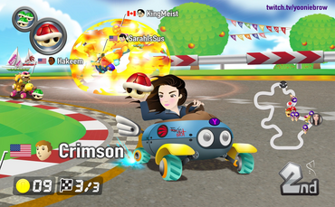 Mario Kart illustration