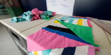 patch testing recycled materials