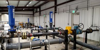 Process piping for an Oil and Gas client
