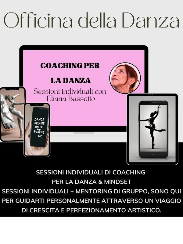Coaching per la danza online e in presenza