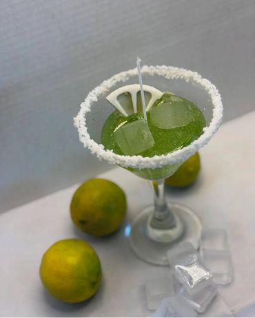 Custom martini candles