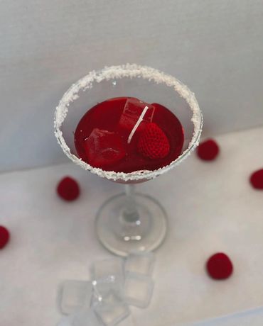 Custom martini candles