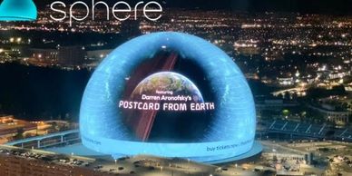 Sphere postcard from earth