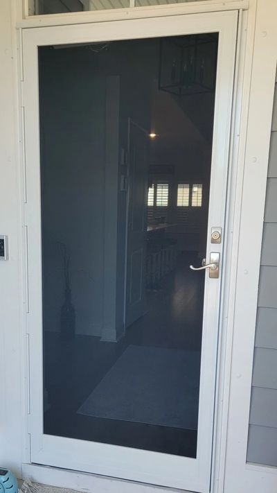 Full view Screen Door, Hurricane Rated Screen Door, Security screen door, Myrtle Beach