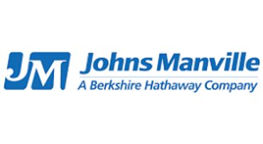 Johns Manville logo with company tagline.