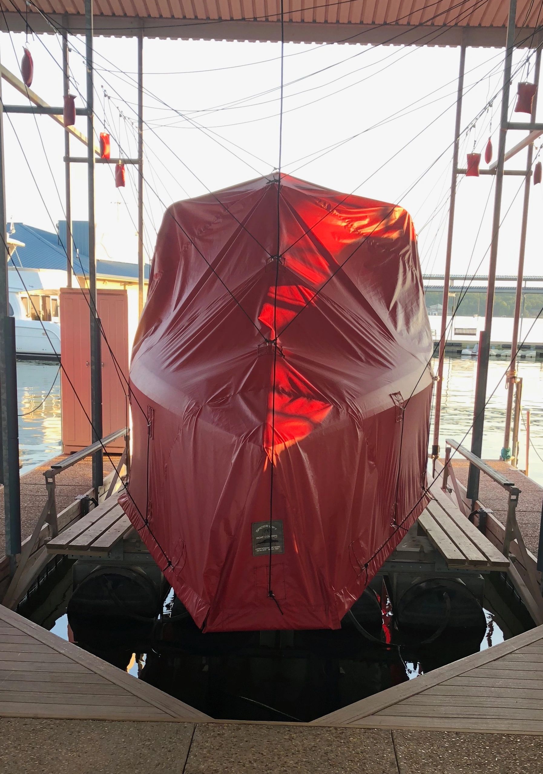 Custom Automatic Boat Covers Spider Lift Boat Covers, LLC