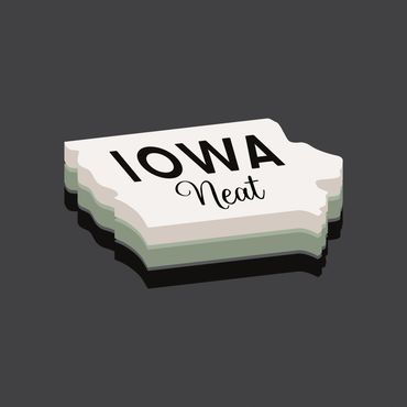 Iowa Neat business logo design