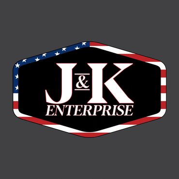 J&K Enterprise Excavation company logo design