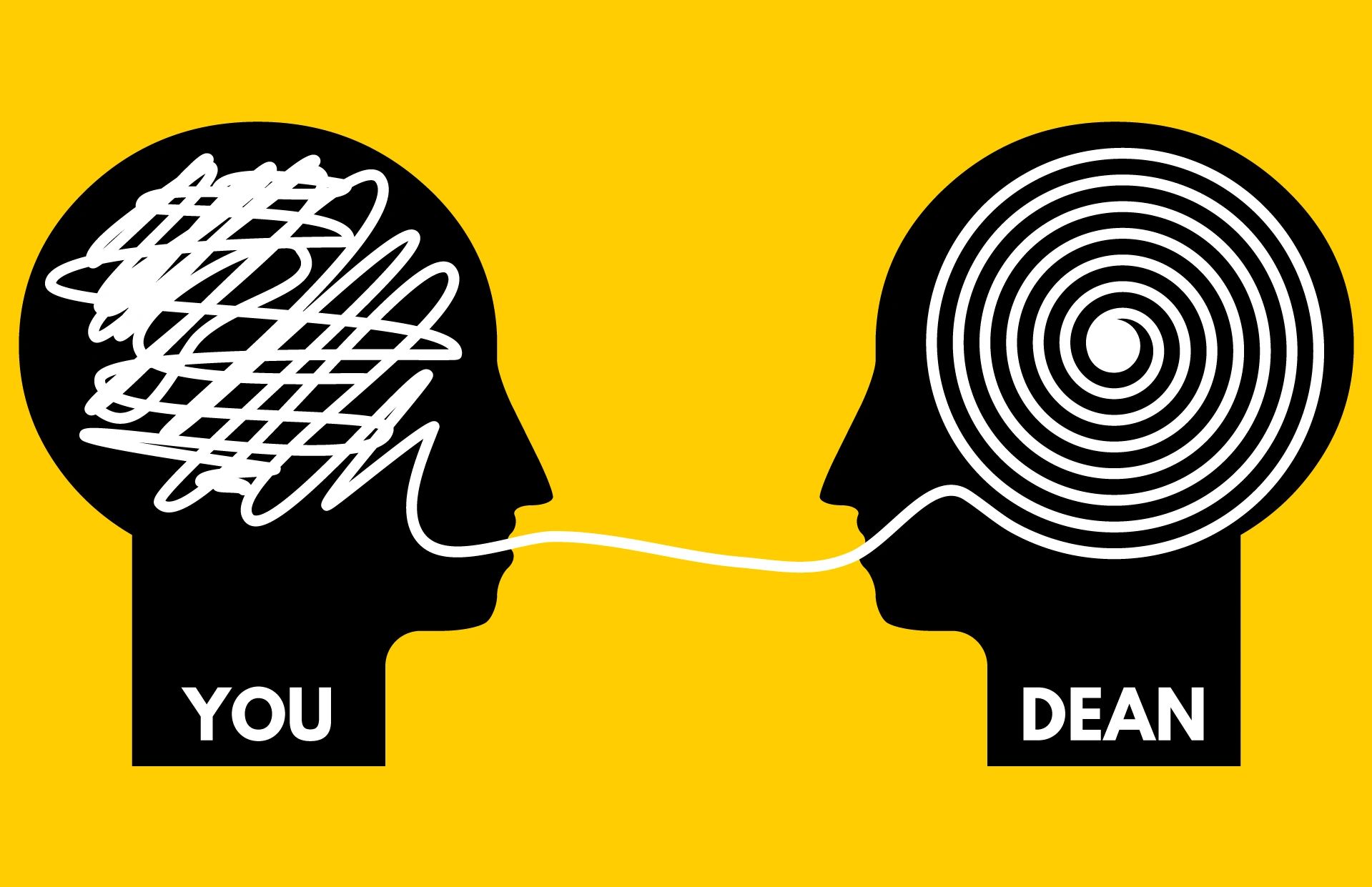 Dean collaborating with his clients to untangle all they know about their business and get clarity