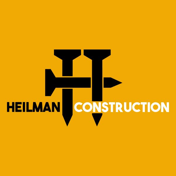 Heilman Construction logo design