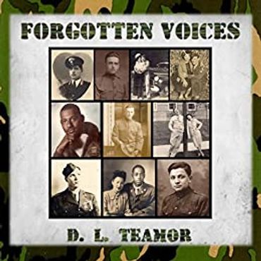 Forgotten Voices is a photographic tribute to our unsung Vets. Available on Amazon.
