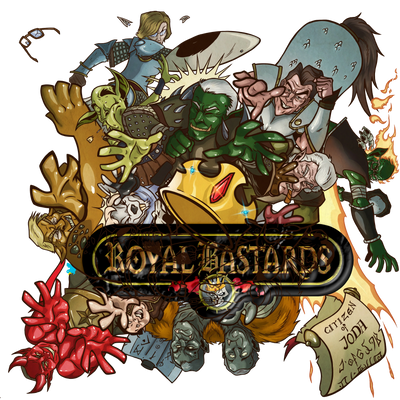 Cover art for the Royal Bastards game.