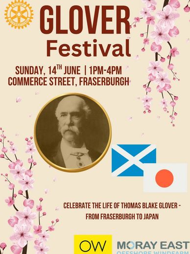 Festival Glover en Fraserburgh, celebrando a Thomas Blake Glover.