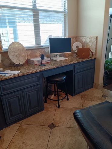 Cabinet painting remodeling