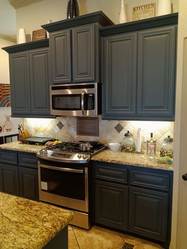 Cabinet painting and remodeling