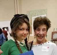 Ana drew Greywacke Arch, Molly and her mother. She is studying to be an architect.