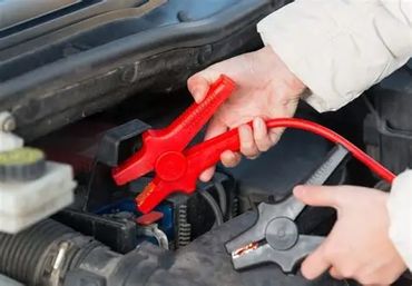 Emergency jump start and battery roadside assistance service.