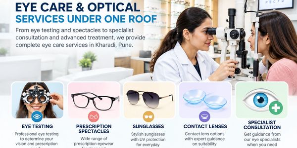 Eye care and optical services under one roof in Kharadi, Pune – Choudhary Eye Care