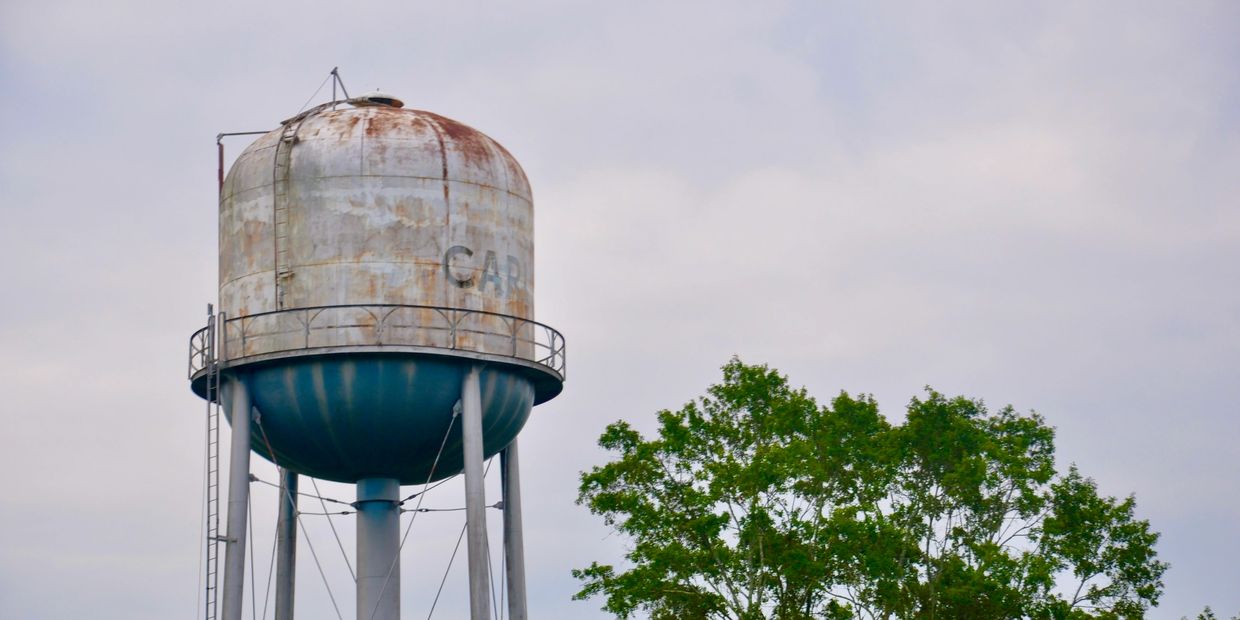 Town of Carl Old Water Tank