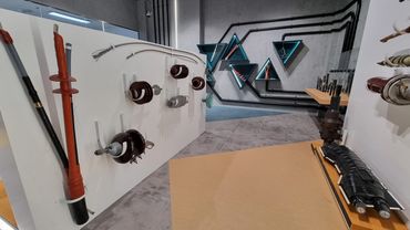 DEWA Cable Museum in Al Ruwayyah, Dubai – innovative design showcasing Dubai's electrical history.