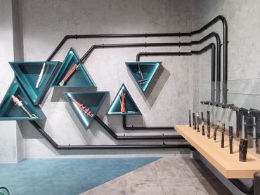 DEWA Cable Museum in Al Ruwayyah, Dubai – innovative design showcasing Dubai's electrical history.