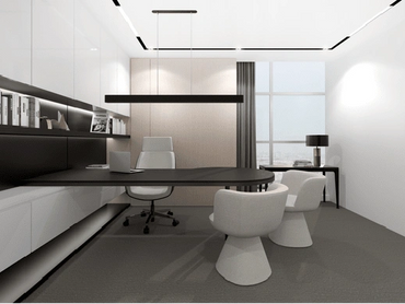 Corporate office interior design in Dubai with modern office