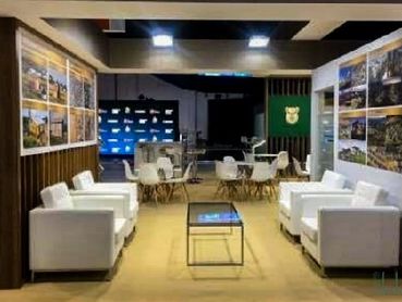 South Africa exhibition stand at WUF Dubai – vibrant design showcasing cultural and business highlig