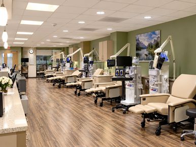 Healthcare renovation by Acorn Construction Services, showcasing a modern clinical treatment space designed for functionality, durability, and regulatory requirements.