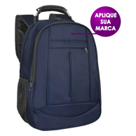 Mochila personalizada para notebook com cabo de aço. Mochilas personalizadas para empresas.