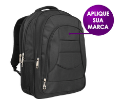 Mochila para laptop personalizada com logo de sua empresa gravada com LASER