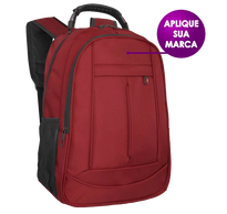 Mochila personalizada para notebook com cabo de aço. Mochilas personalizadas para empresas.