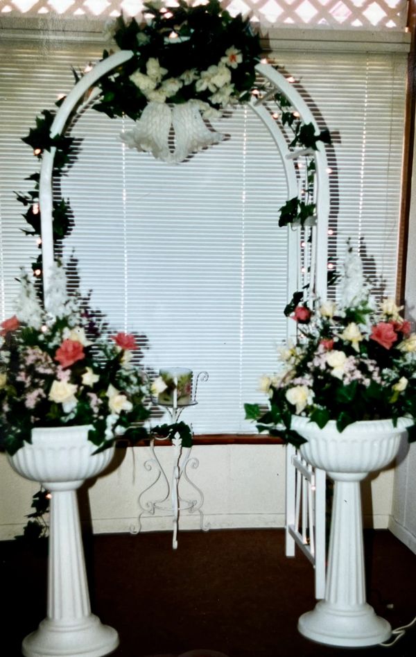 An image of the inside of the Wedding Chapel 1996 the Bridal Arch