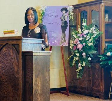 Ministry moment at memorial