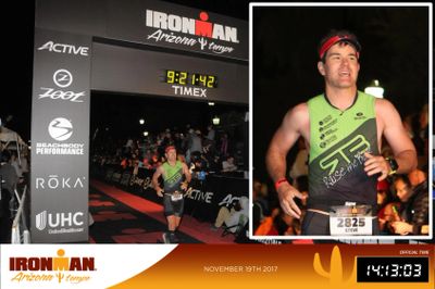 Steve Ironman Finish