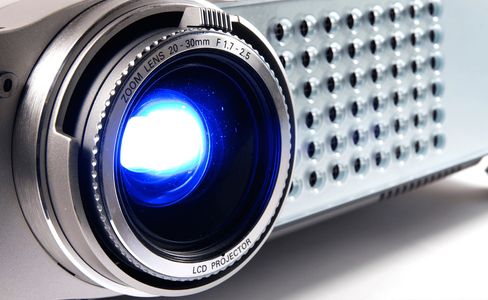 Panasonic Christie Barco projector lens HD 4K HDMI laser lamp av Epson zoom NEC Samsung Rental video