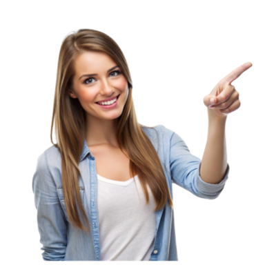 woman gesturing with her hands