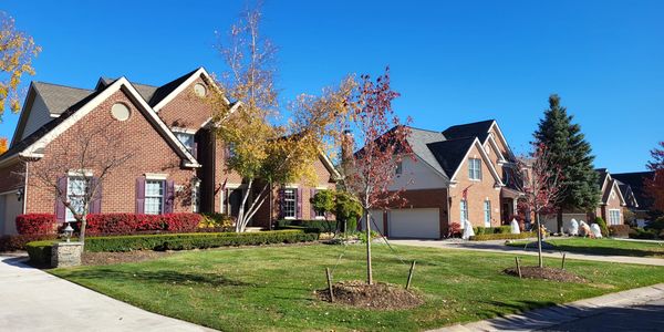 Lawn maintenance services in Northville, MI. Lawn mowing services, shrub pruning, and mulch install.