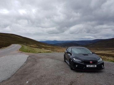Honda Civic Type R FK8 - Old Military Road - Cairngorms
