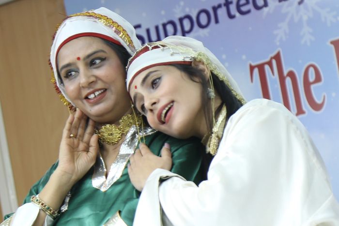 Superna and Disha performing at Lal Ded center New Delhi 