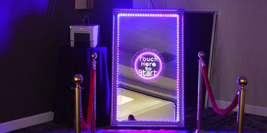 Magic Mirror photo booth is a unique photo booth with the latest technology in interactive picture