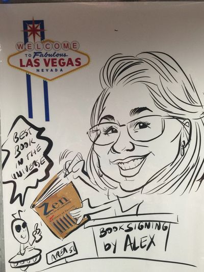 Gerald Atkin of Atkinart.com drew this caricature in October at NCPP 2018 in Las Vegas, NV.